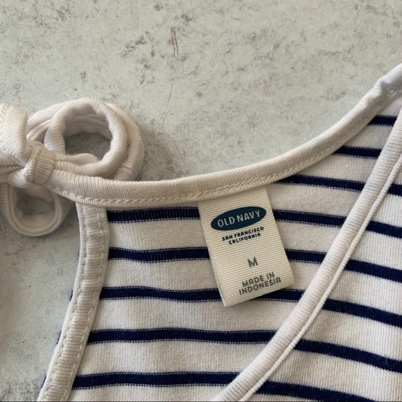 Old Navy Striped Summer Dress Fit & Flare - Picture 2 of 5
